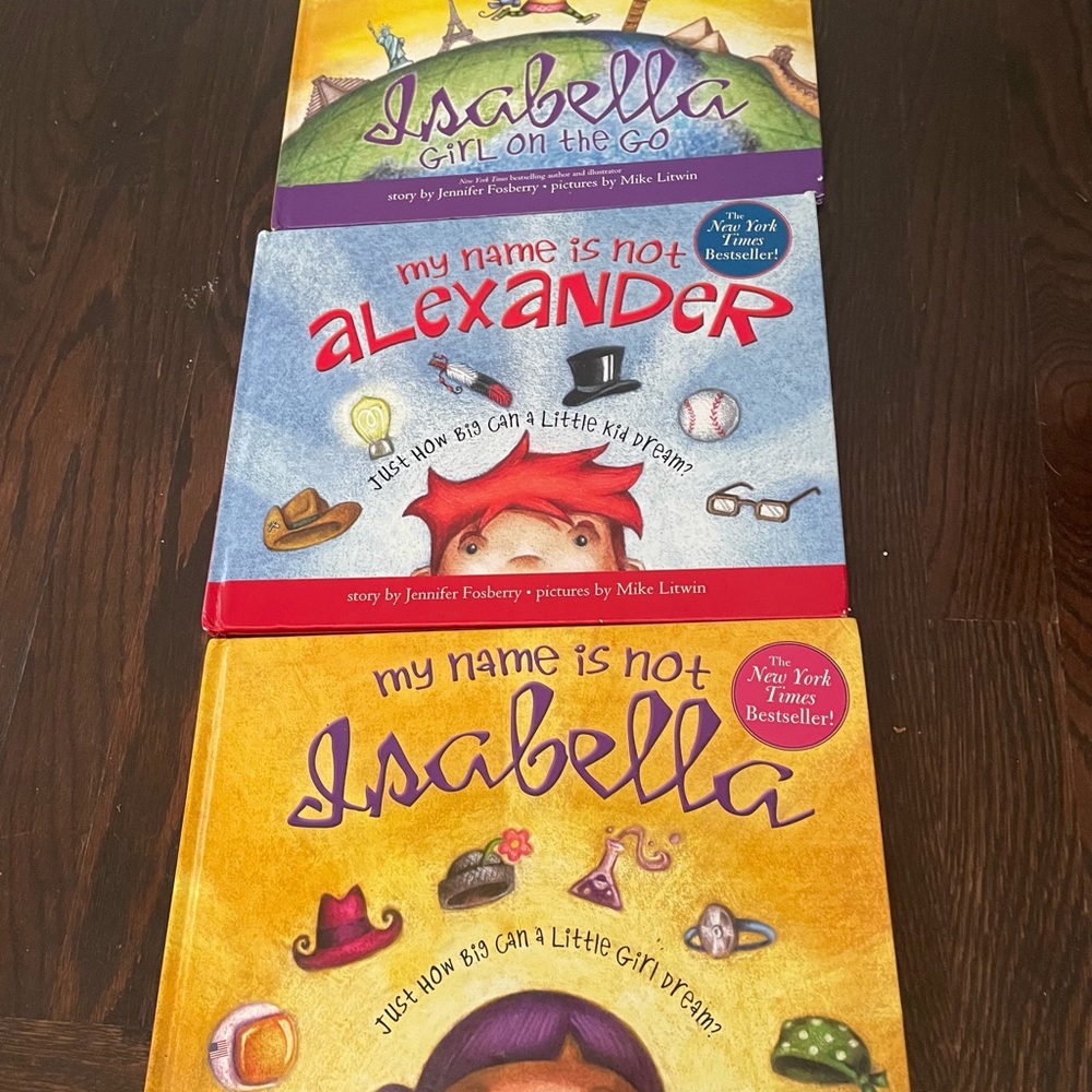 Set of Isabella Alexander books